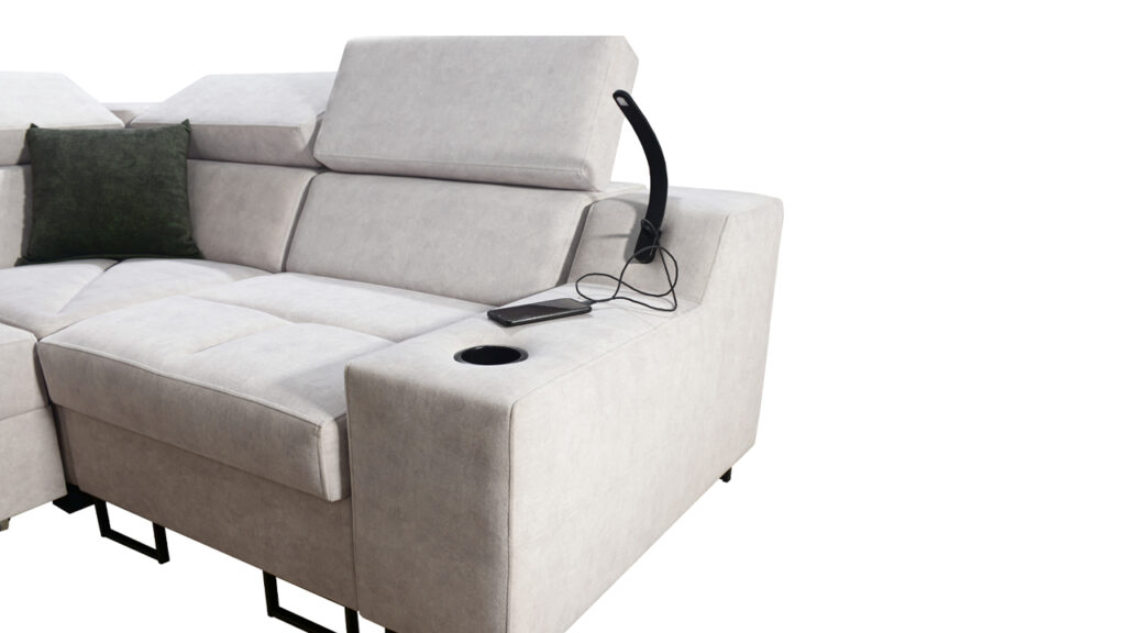 Rohová sedačka Alicanto II detail