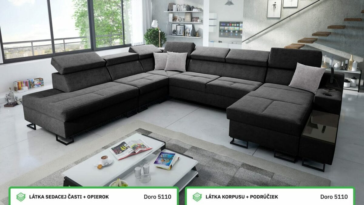 Sedačka Alicanto X farebné prevedenie
