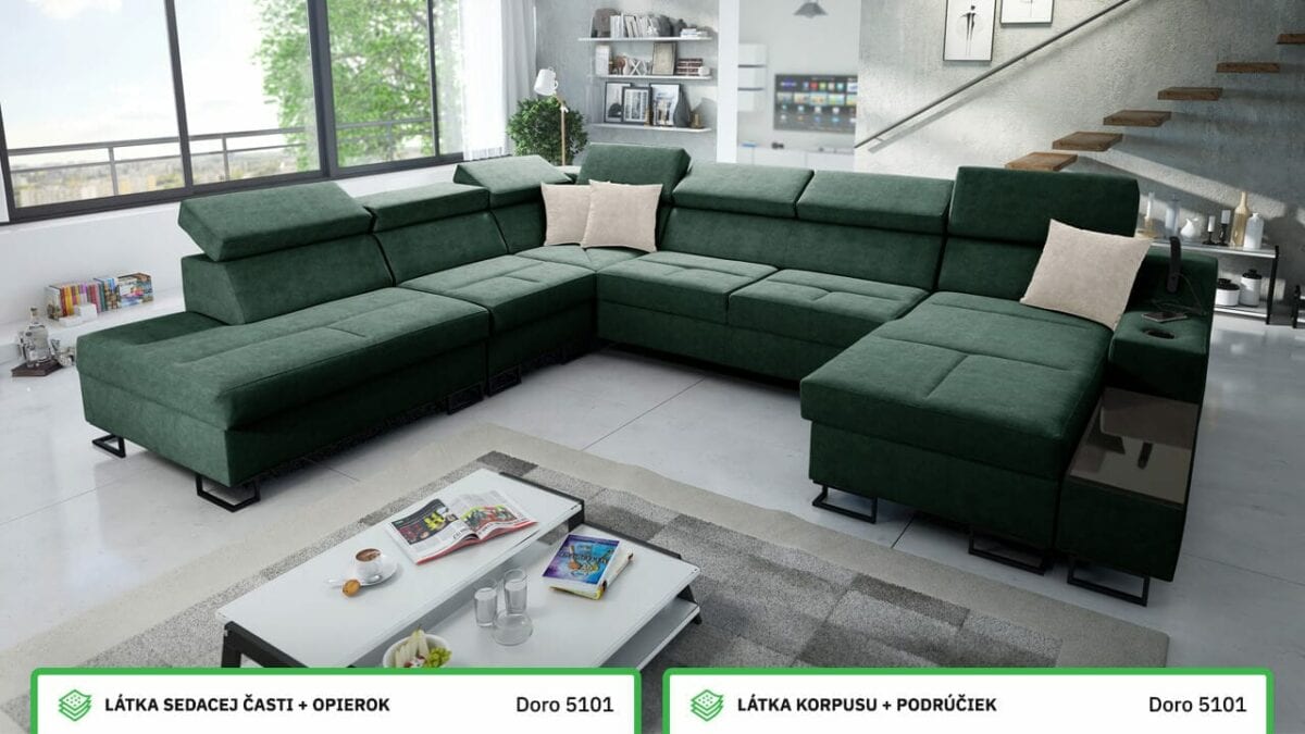 Sedačka Alicanto X farebné prevedenie