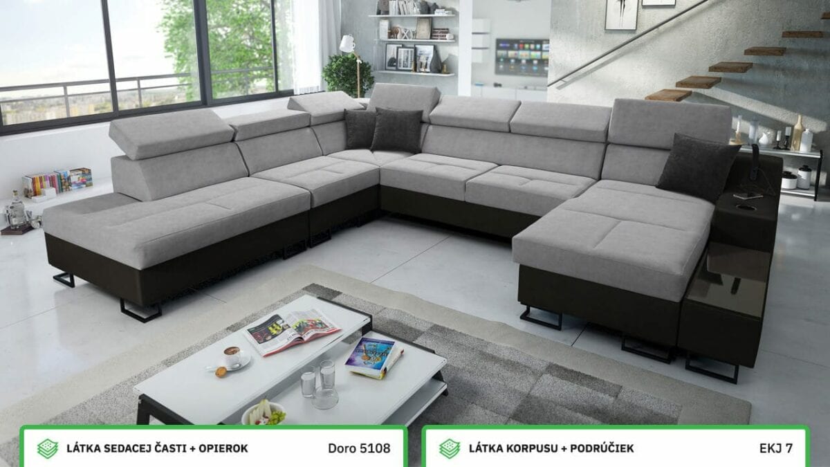 Sedačka Alicanto X farebné prevedenie