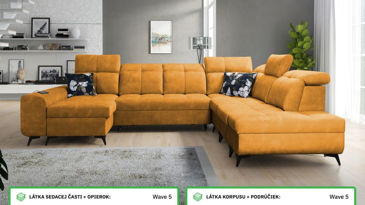 Sedacia súprava GOLD X Farebné prevedenie