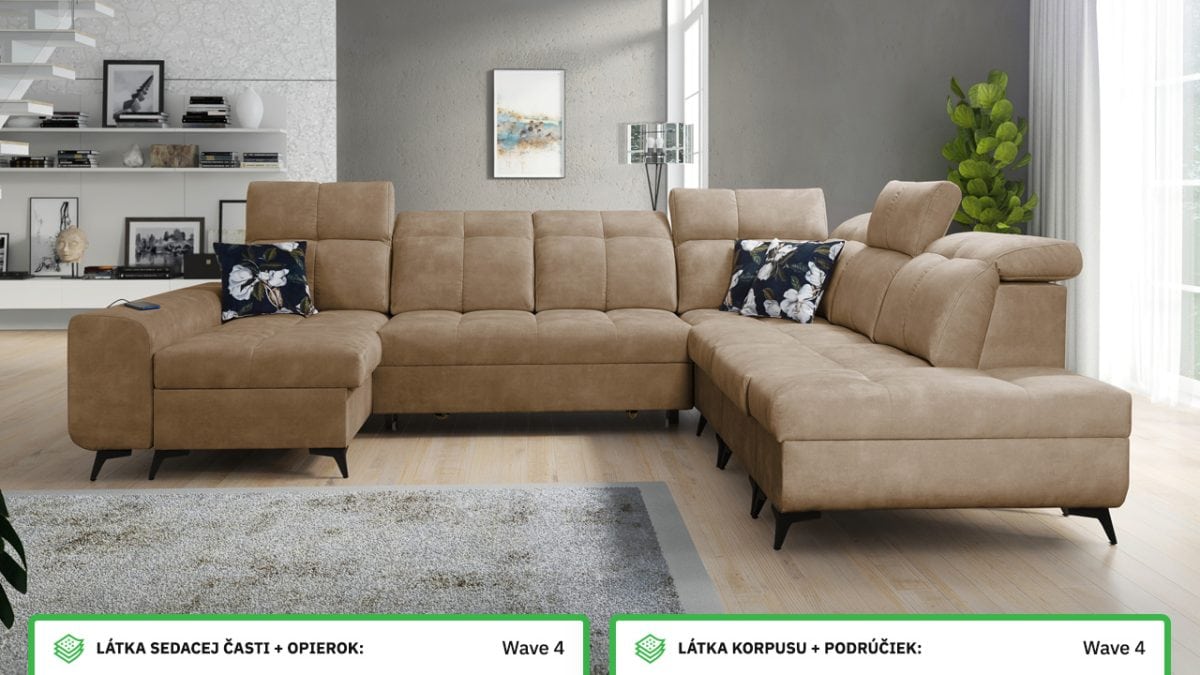 Sedacia súprava GOLD X Farebné prevedenie