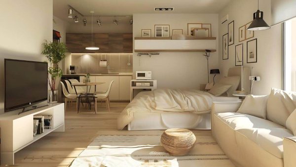 ako zariadit garsonku