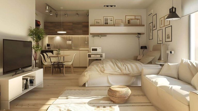 ako zariadit garsonku